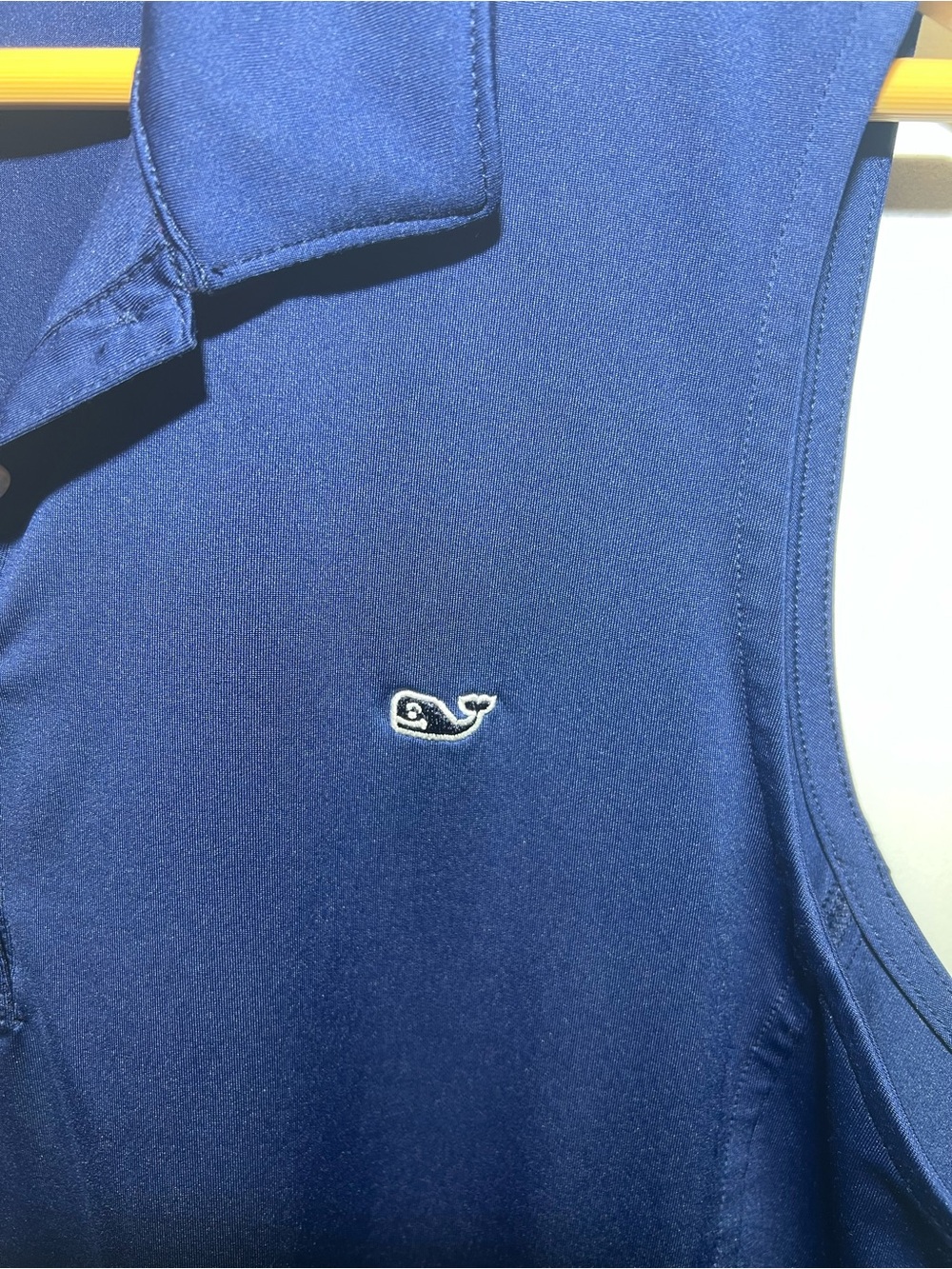 Vineyard Vines Jersey Stretch Women's Sleeveless Golf Tennis Polo Shirt - Picture 6 of 8